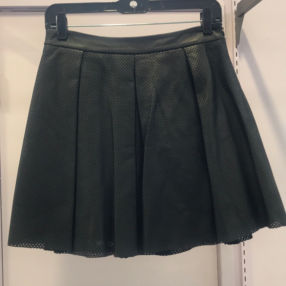 Rebecca Minkoff black skater skirt